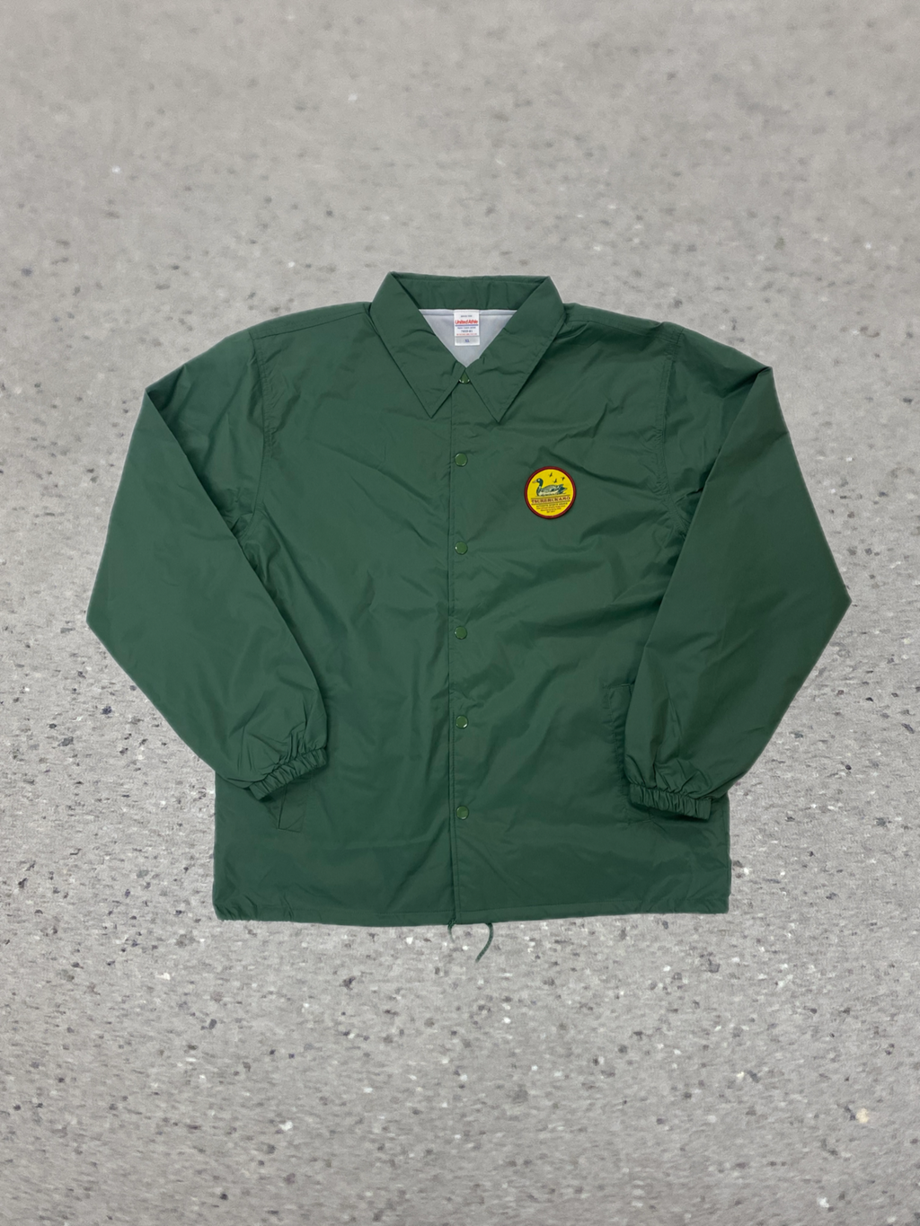 2026S/S 髭髭倶楽部 釣れるカモ コーチジャケット フォレストグリーン