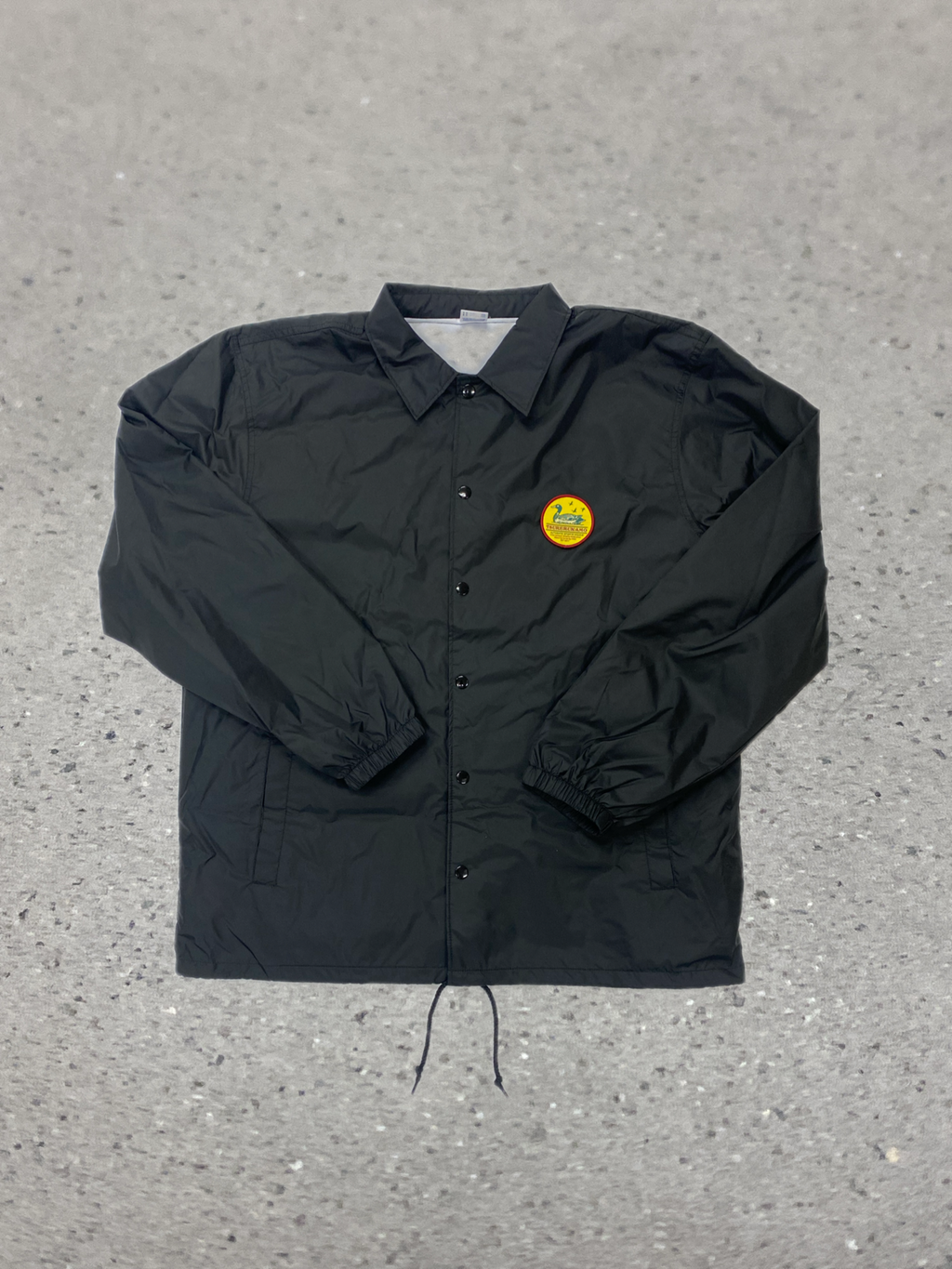 2026S/S 髭髭倶楽部 釣れるカモ コーチジャケット ブラック