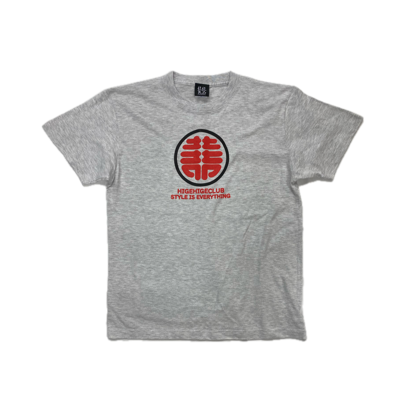 髭髭ロゴTシャツ