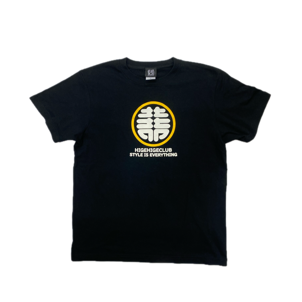 髭髭ロゴTシャツ