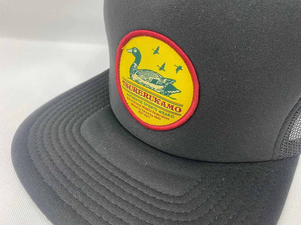 2026S/S 髭髭倶楽部 釣れるカモ CAP ブラック