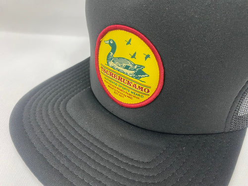 2026S/S 髭髭倶楽部 釣れるカモ CAP ブラック