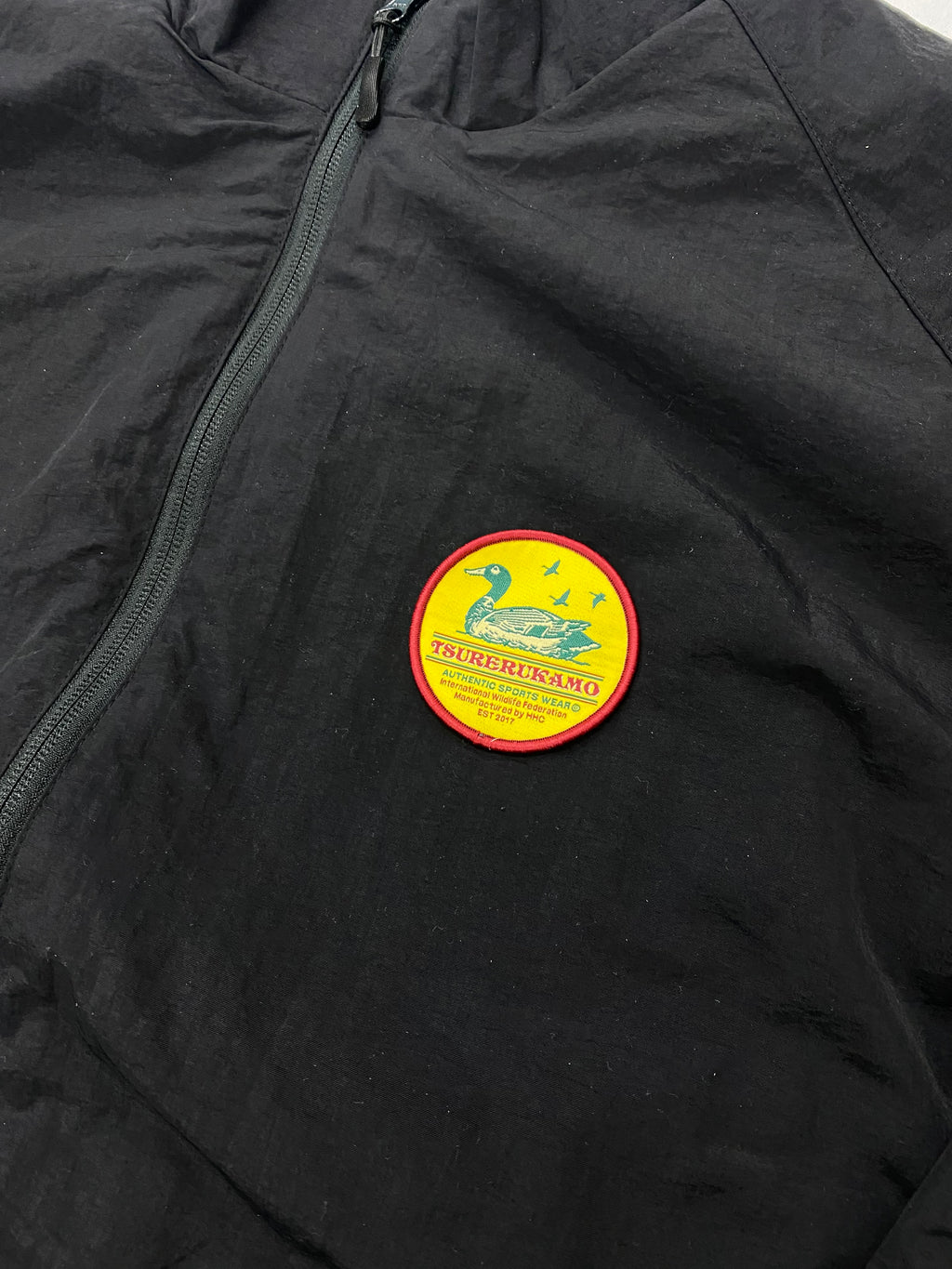 2026S/S 髭髭倶楽部 釣れるカモ トレーニングジャケット ブラック