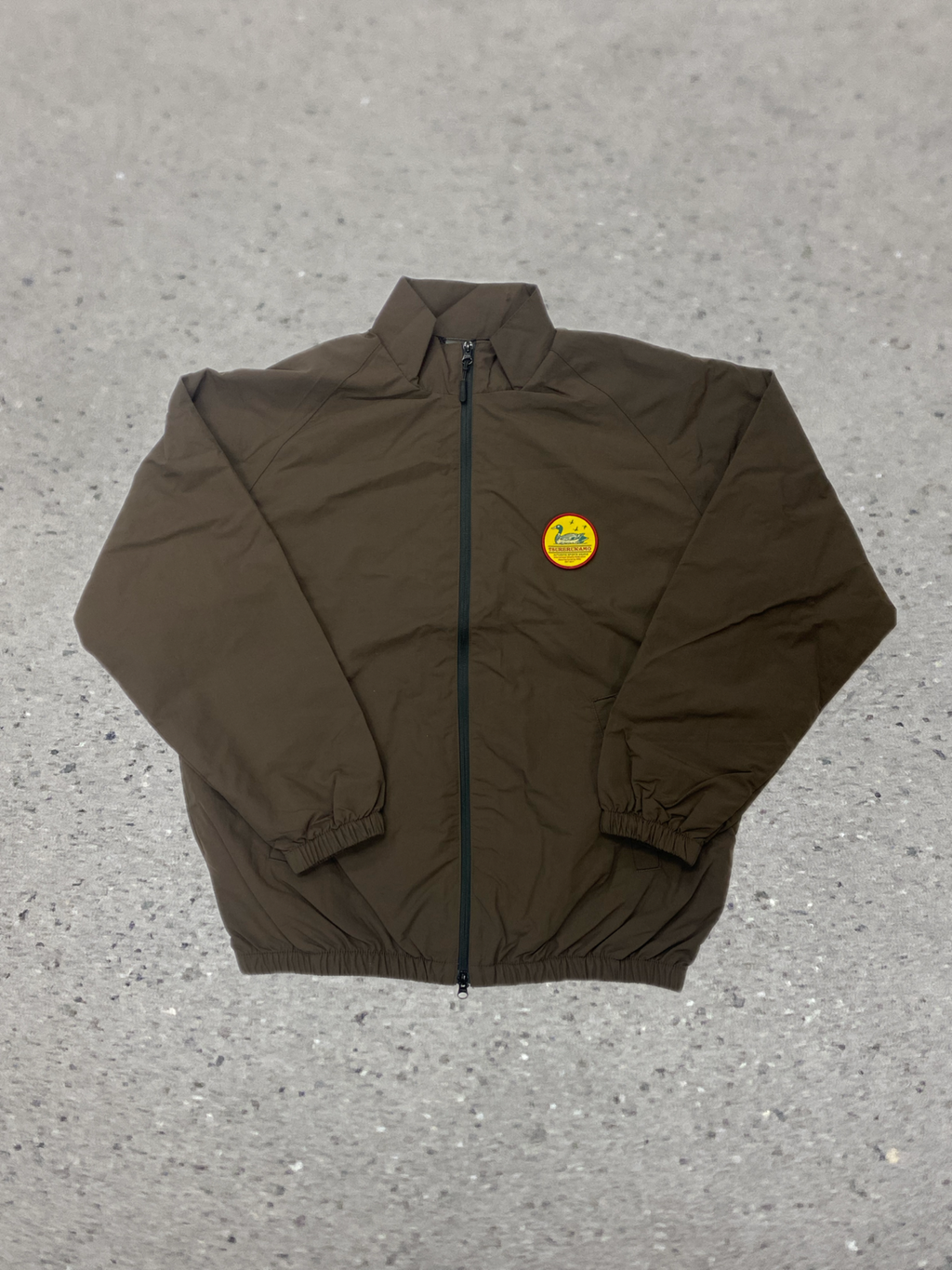 2026S/S 髭髭倶楽部 釣れるカモ トレーニングジャケット ブラウン
