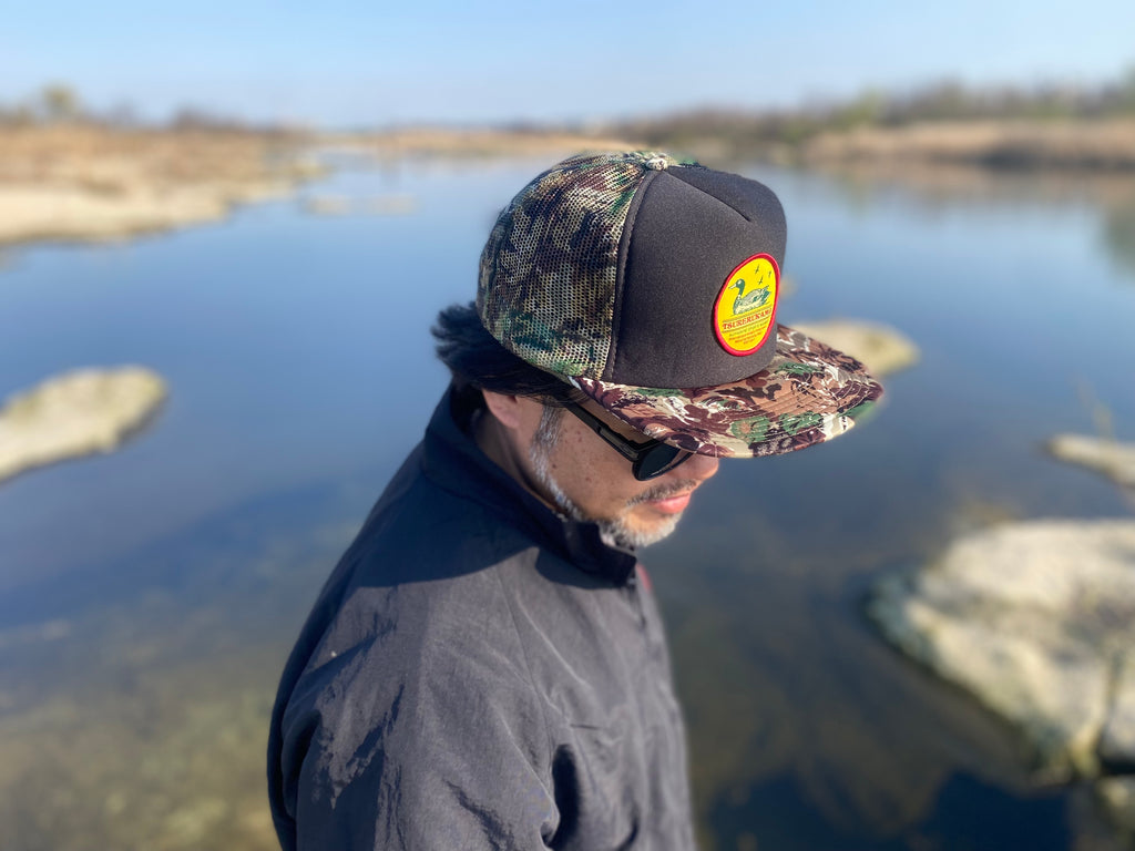 2026S/S 髭髭倶楽部 釣れるカモ CAP カモフラージュ