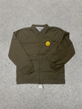 2026S/S 髭髭倶楽部 釣れるカモ コーチジャケット ブラウン