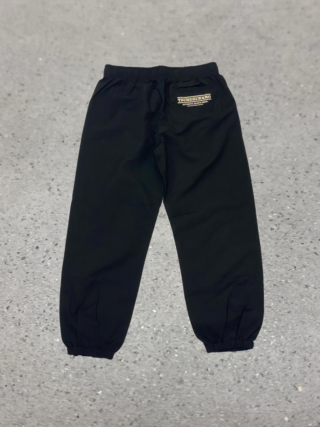 2026S/S 髭髭倶楽部 釣れるカモ トレーニングパンツ ブラック