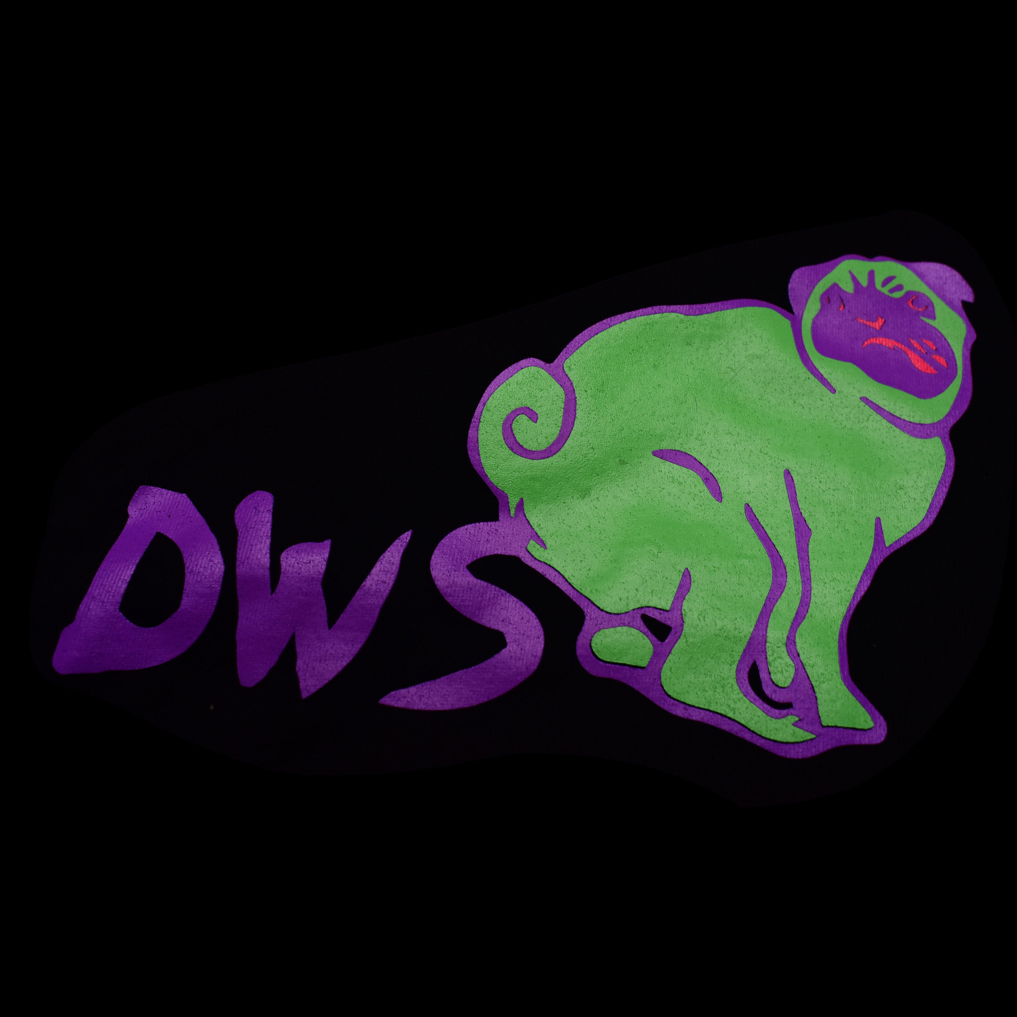 DWS ネオンカラー パグTシャツ