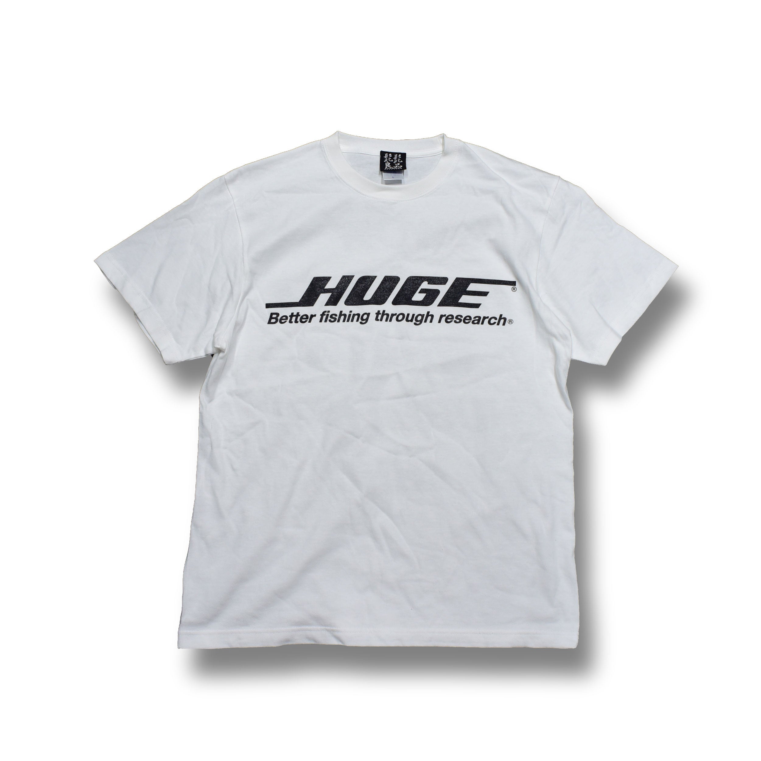 HUGE 坊主ロゴ Tシャツ