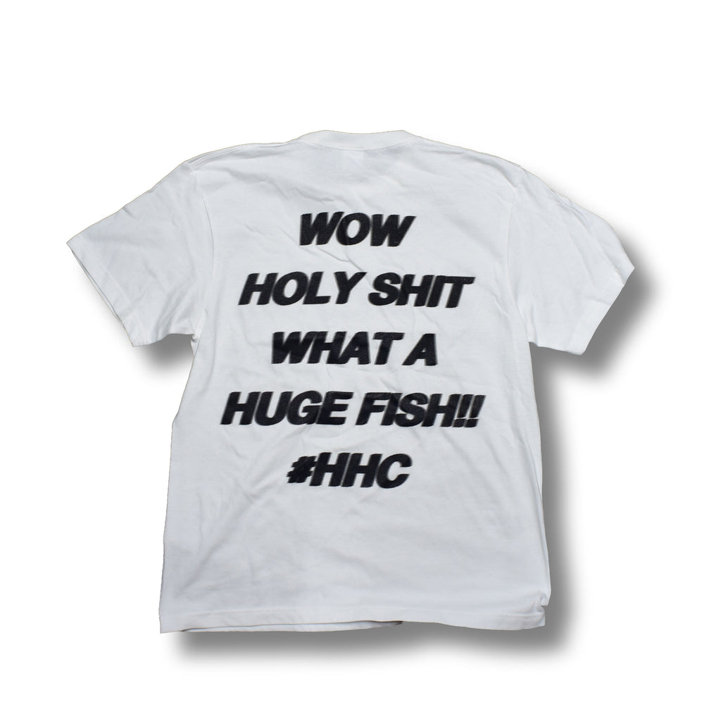 HUGE 坊主ロゴ Tシャツ