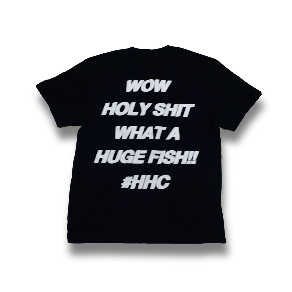 HUGE 坊主ロゴ Tシャツ