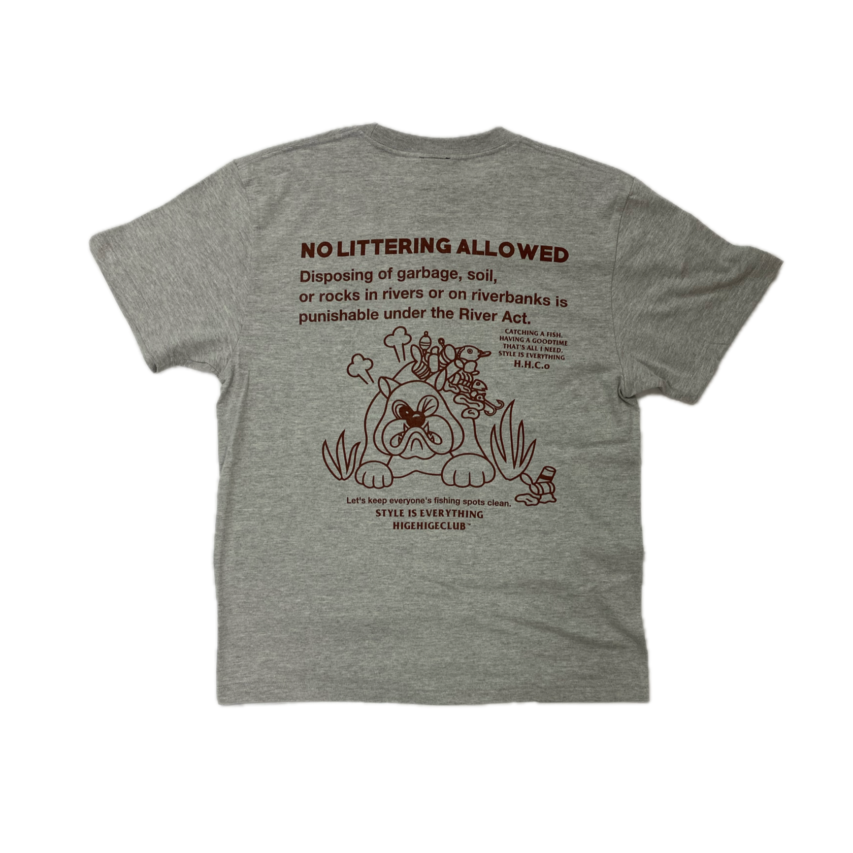 LET'S KEEP CLEAN Tシャツ