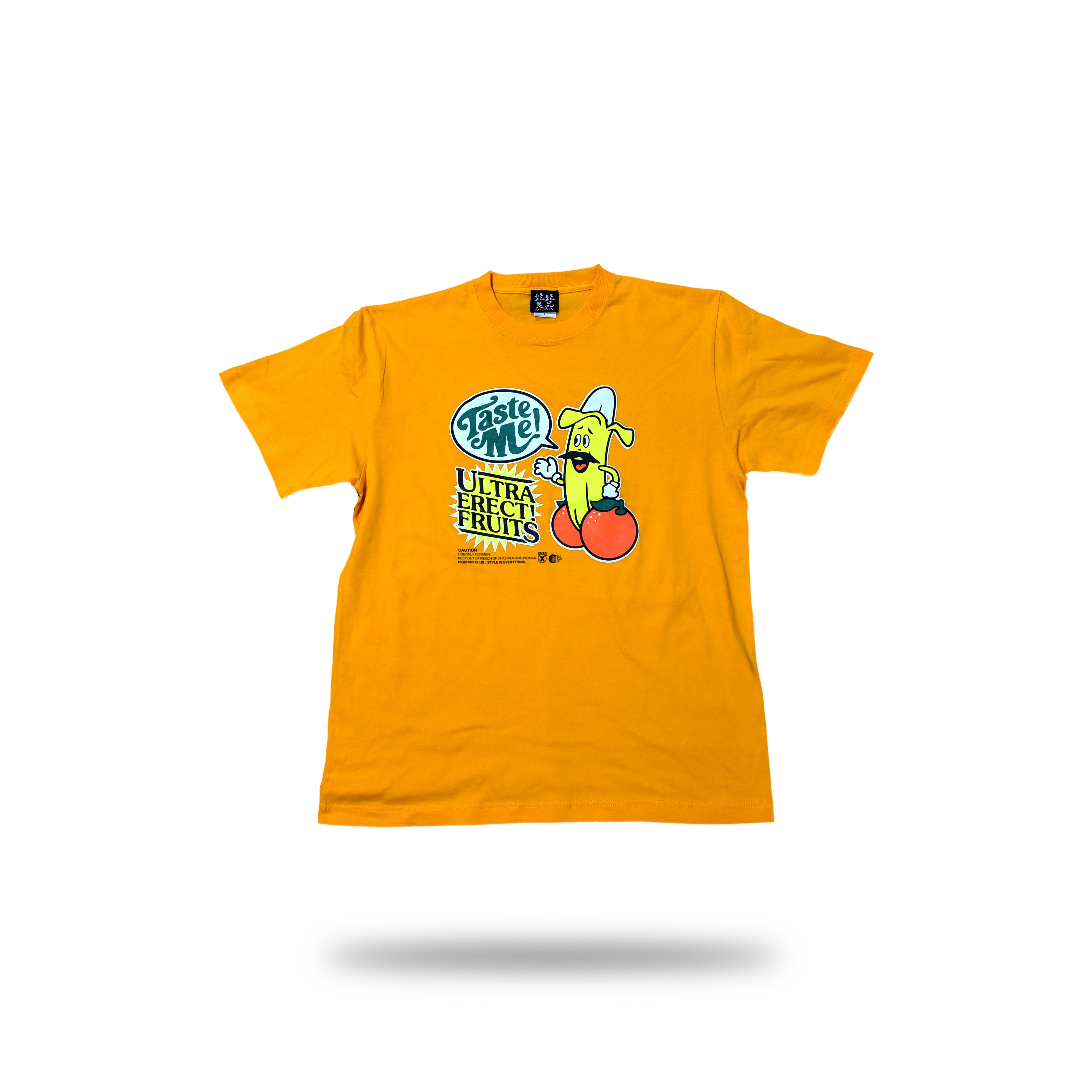 ヒゲヒゲバナナTシャツ